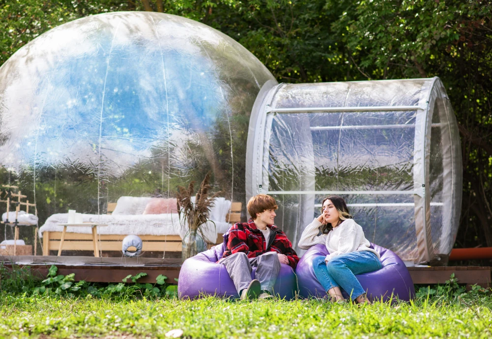 giant inflatable bubble tent