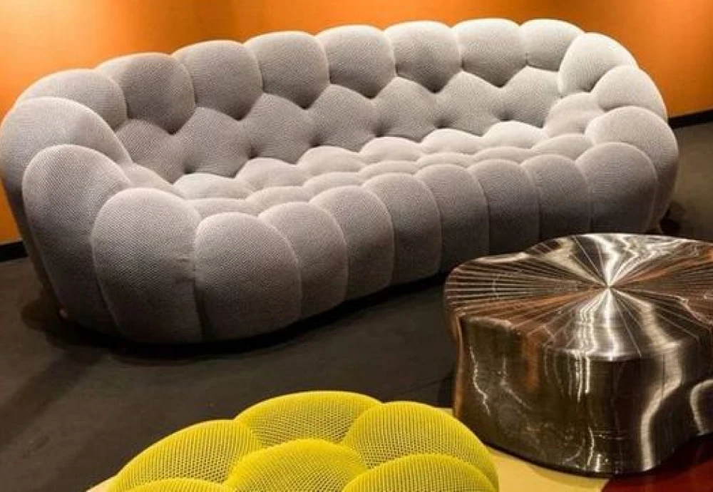 curved bubble sofa